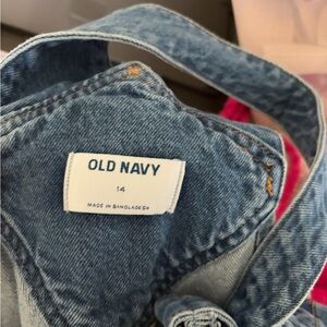 Old Navy denim overalls